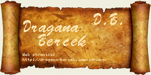 Dragana Berček vizit kartica